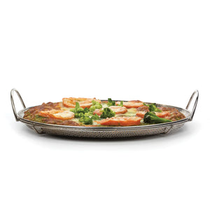RSVP Stainless Steel BBQ Pizza Pan