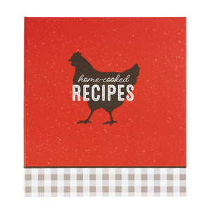 C.R. Gibson Recipe Binder, Rooster 'Home-Cooked Recipes'