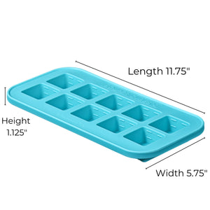 Souper Cubes Food Cube Tray 2 Tbsp/1oz, Aqua