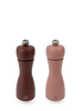 Peugeot Tahiti Manual Salt & Pepper Mill Duo 15 cm, Earth (Cocoa & Hazel)