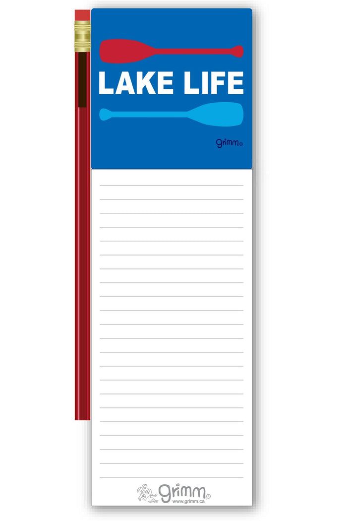 Grimm Magnetic Notepad, Lake Life