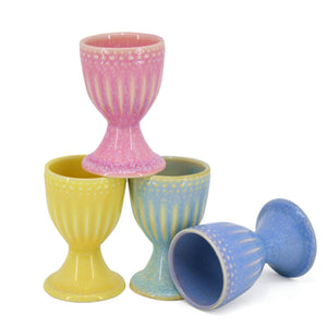 BIA FRENCH LACE Reactive Egg Cup, Yellow