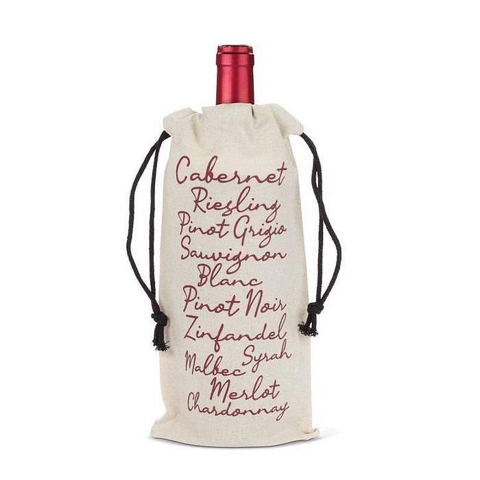 Abbott Wine Bottle Bag, Wine Types