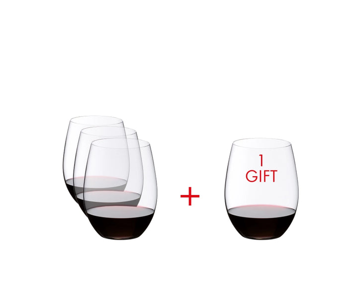 Riedel "O" Cabernet/Merlot Red Wine Tumblers (Buy 3, Get 4)