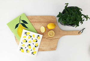 Abbott Swedish Dishcloth Set of 2, Lemon