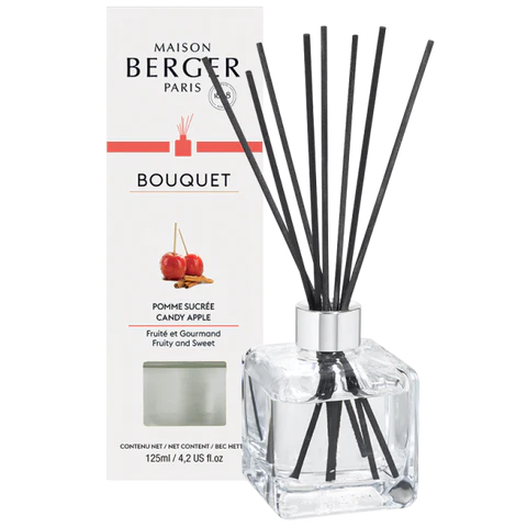 Maison Berger Pre-Filled Reed Diffuser Cube, Candy Apple
