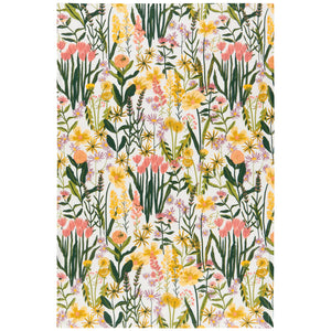 Danica Now Designs Flour Sack Tea Towel Set of 3, Bees & Blooms