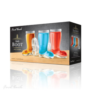 Final Touch Das Boot Shot Glasses Set of 4