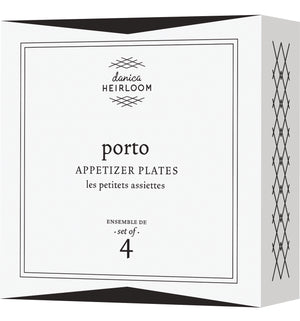 Danica Heirloom Stamped Plates Set of 4, Porto