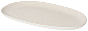 Danica Heirloom Oval Platter 10.5 Inch, Aquarius Oyster