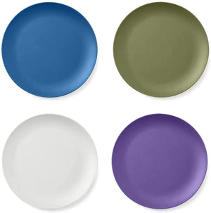 Red Rover Kids Bamboo Plates Set of 4, Colours