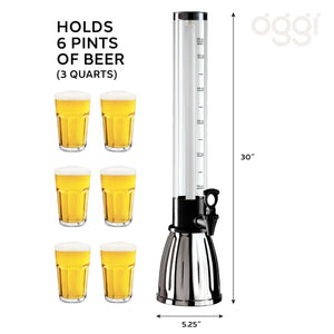OGGI BAR Beer & Beverage Tower 2.8L