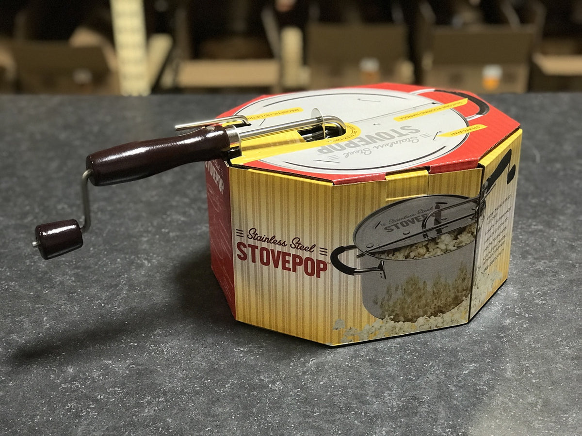 Amish Country Popcorn Stainless Steel Popcorn Popper Kitchen Boutique