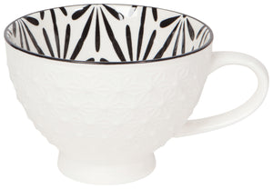 Danica Now Designs Stamped Latte Mug 14oz, White