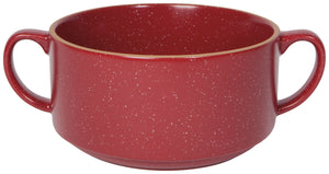 Danica Now Designs Double-Handed Soup Bowl, Carmine Red