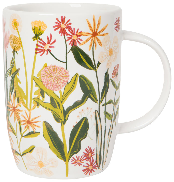 Danica Now Designs Tall Mug 18oz, Bees & Blooms
