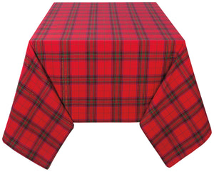 Danica Now Designs Tablecloth 60 x 90 Inch, Christmas Plaid