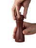 Peugeot Tahiti Manual Salt & Pepper Mill Duo 15 cm, Earth (Cocoa & Hazel)