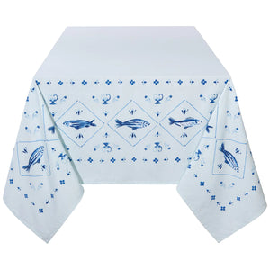 Danica Now Designs Tablecloth 60 x 90 Inch, Aveiro