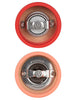 Peugeot Tahiti Manual Salt & Pepper Mill Duo 15cm, Fire (Brick Red & Flame Red)