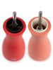 Peugeot Tahiti Manual Salt & Pepper Mill Duo 15cm, Fire (Brick Red & Flame Red)