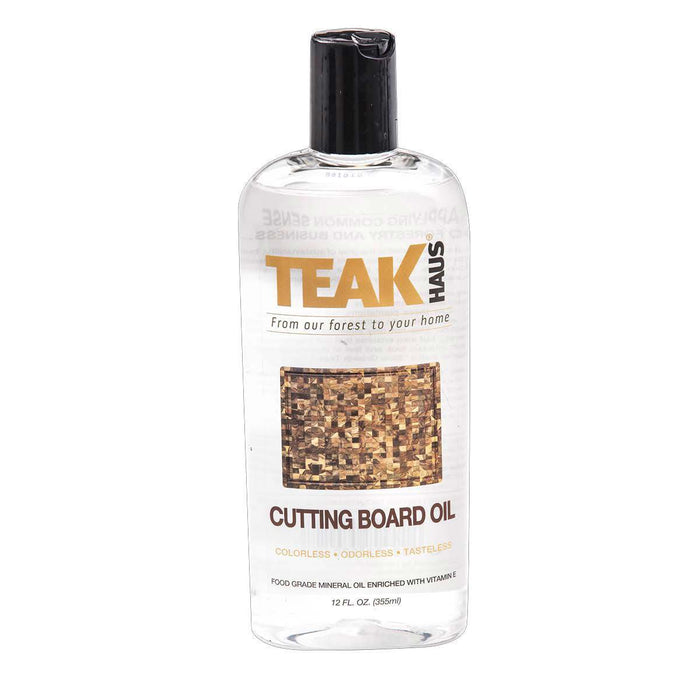 TEAKHAUS Cutting Board Mineral Oil with Vitamin E