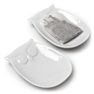 Abbott Owl Teabag Plate