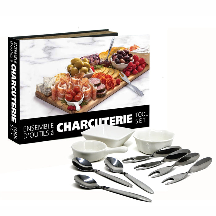 Natural Living 10pc Charcuterie Tool Set