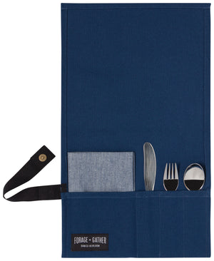 Danica Heirloom Forage Cutlery Set of 5, Blue