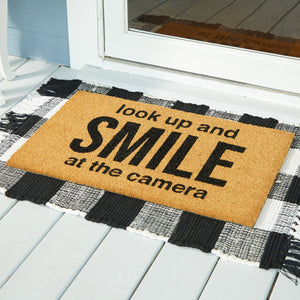 Park Design Doormat, Smile at the Camera