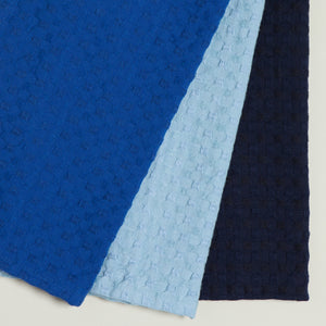 Danica Now Designs Mercantile Dishcloth Set of 3, Marine Blue