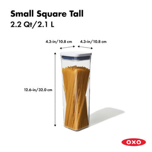 OXO POP 2.0 Small Square Tall 2.1L Container