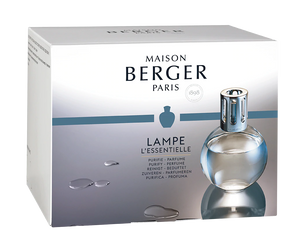 Maison Berger Essential Round Lamp Starter Gift Set + 250ml Air Pur So Neutral + 250ml Ocean Breeze