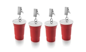 Outset Red Cup Tablecloth Weights
