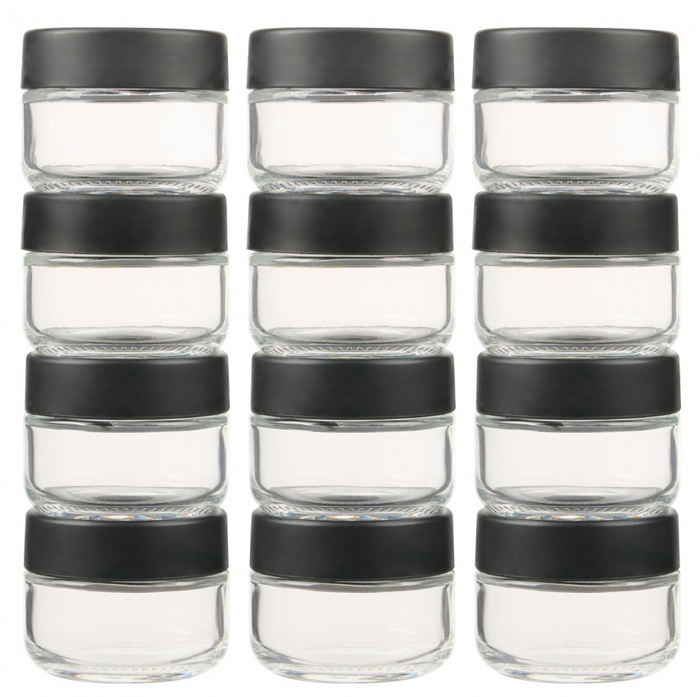 Trudeau Small Stacking Spice Jars Set of 12