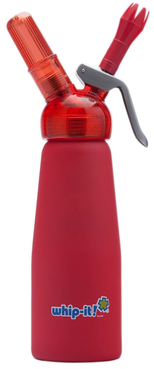 Whip-It! Whipped Cream Dispenser 0.5L, Pro Red