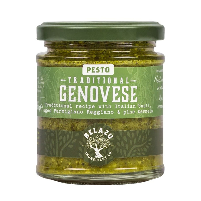 Belazu Traditional Genovese Italian Basil Pesto 165 g