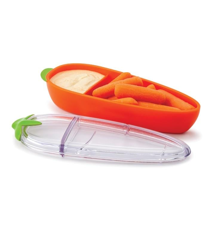 Joie Carrot Snack & Dip Container
