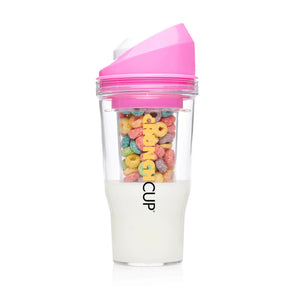 The CrunchCup® Cereal To Go, Pink
