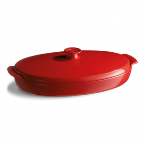 Emile Henry 'Papillote' Cooker, Grand Cru (Burgundy Red)