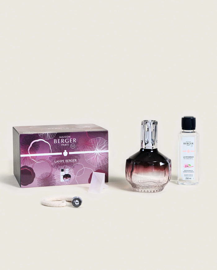 Maison Berger Lamp Gift Set, Molecule Ombré Plum + Underneath the Magnolias