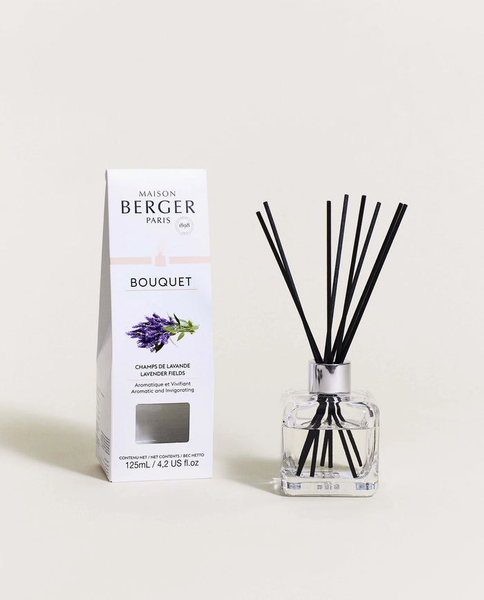 Maison Berger Pre-filled Cube Reed Diffuser, Lavender Fields