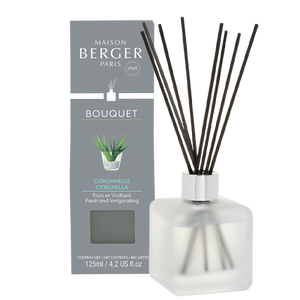 Maison Berger Pre-filled Cube Reed Diffuser, Citronella