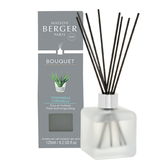 Maison Berger Pre-filled Cube Reed Diffuser, Citronella