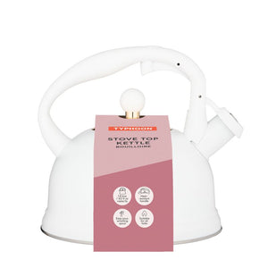 Typhoon OTTO Whistling Kettle, White