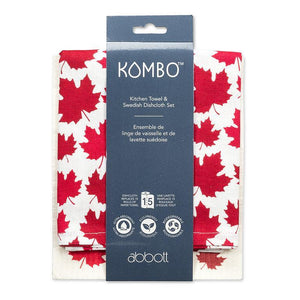 Abbott Maple Leaf Dishcloth & Kitchen Towel Set