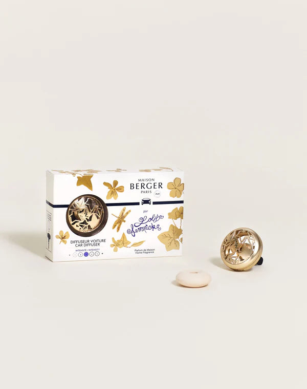 Maison Berger Car Diffuser Kit, Lolita Lempicka Gold