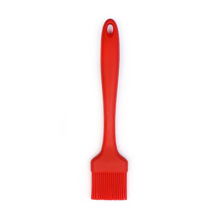 RSVP Silicone Basting Brush, Red