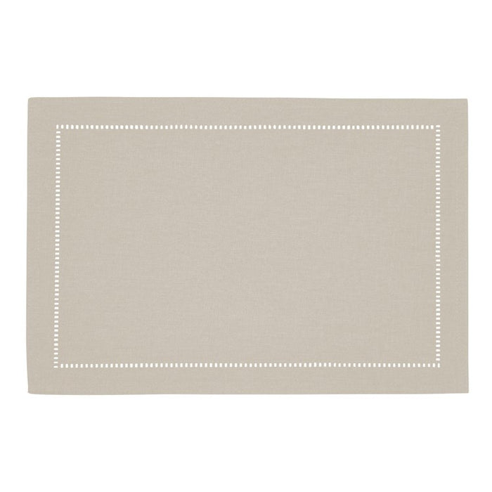 Harman Hemstitch Placemat, Linen