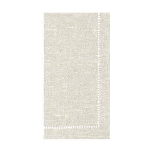 Harman Hemstitch Cloth Napkin Set of 4, Linen